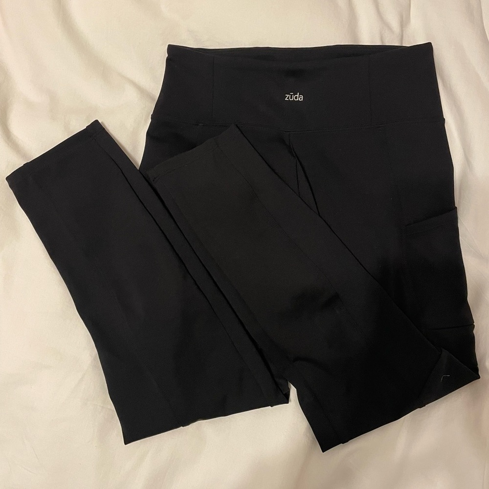 Zūda Black Leggings M 4 pockets